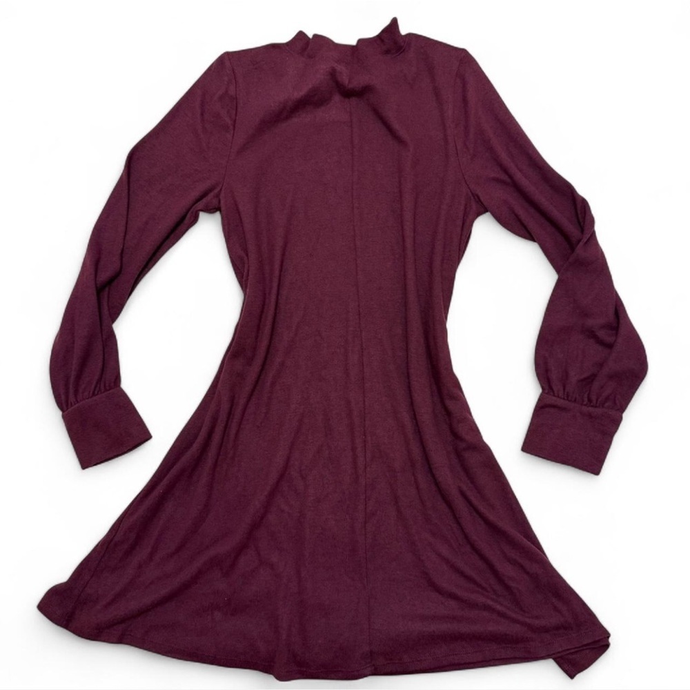 So Maroon Sequin Sweater Dress - Picture 4 of 4